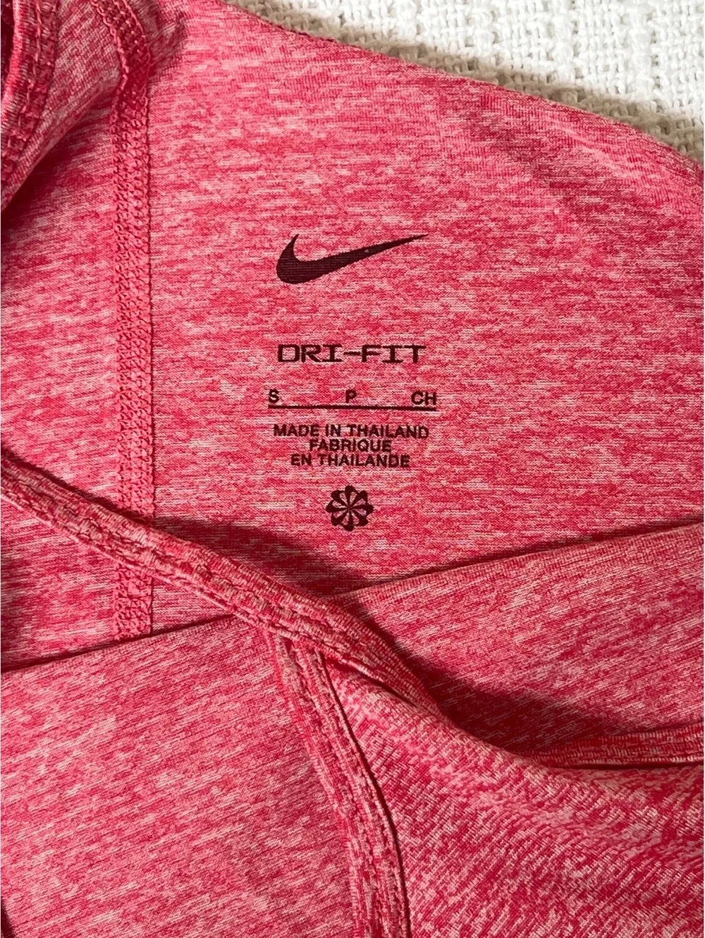 Nike Dri-FIT Red Athletic Tank Top Size Small